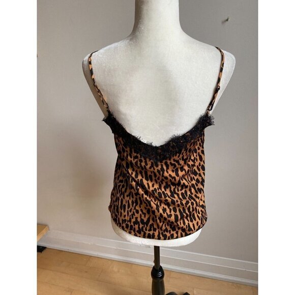 Bp Womens Lace Trim BNWOT Animal Print Camisole Tank Nordstrom - Picture 4 of 7